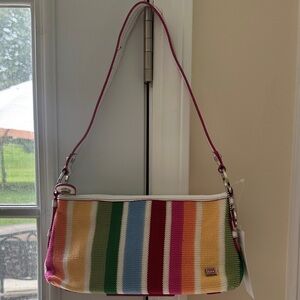 The Sak Multicolor Striped Shoulder Bag nwt Catalina